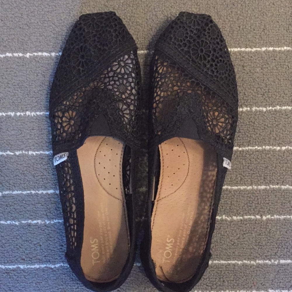 NEW Moroccan Crochet Lace Toms